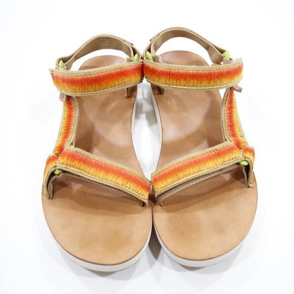 Teva Original Universal Ombre Lightweight Flat Adjustable Sandals - 8 - Picture 6 of 7